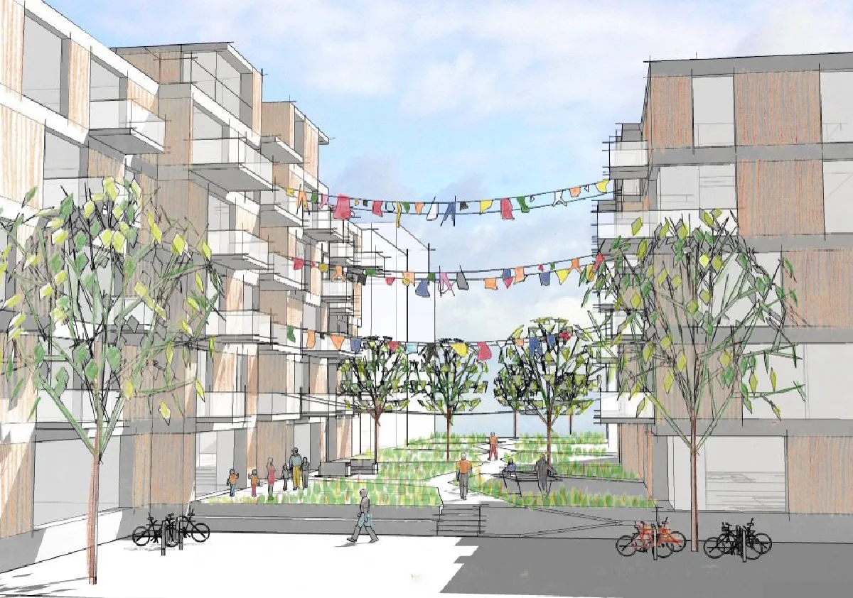 Comic: Visualisierung WohntUrban